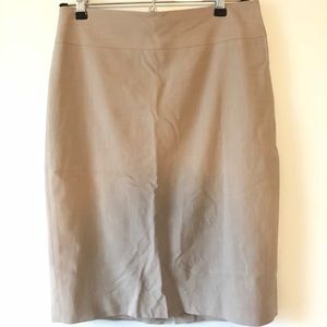 Banana Republic Grey Suit Skirt